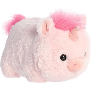 Aurora® Adorable Spudsters™ Bubblegum Unicorn™ Stuffed Animal – Comforting Cuddles – Playful Companions – Pink 10 Inches