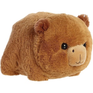 Aurora® Adorable Spudsters™ Carmen Capybara™ Stuffed Animal – Comforting Cuddles – Playful Companions – Brown 10 Inches