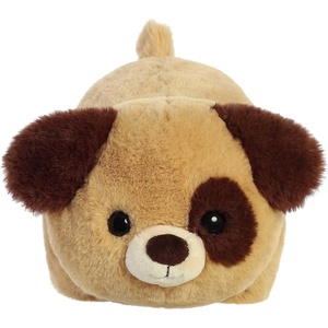 Aurora® Adorable Spudsters™ Doodle Dog Stuffed Animal – Round Shape Makes for Comforting Cuddles – Perfect for Kids All Ages and Animal Loving Adults – Brown 10.5 Inches