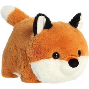 Aurora® Adorable Spudsters™ Fitz Red Fox™ Stuffed Animal – Round Shape Makes for Comforting Cuddles – Perfect for Kids All Ages and Animal Loving Adults – 11 Inches