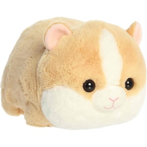 Aurora® Adorable Spudsters™ Hickory Hamster™ Stuffed Animal – Round Shape Makes for Comforting Cuddles – Perfect for Kids All Ages and Animal Loving Adults – Brown 10 Inches