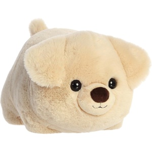 Aurora® Adorable Spudsters™ Libby Yellow Lab™ Stuffed Animal – Round Shape Makes for Comforting Cuddles – Perfect for Kids All Ages and Animal Loving Adults – 11 Inches