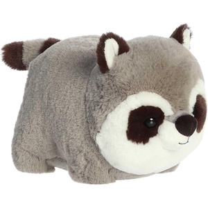 Aurora® Adorable Spudsters™ Rory Raccoon™ Stuffed Animal – Comforting Cuddles – Playful Companions – Grey 10 Inches
