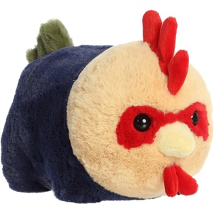 Aurora® Adorable Spudsters™ Roscoe Rooster™ Stuffed Animal – Round Shape Makes for Comforting Cuddles – Perfect for Kids All Ages and Animal Loving Adults – Multicolor 11 Inches
