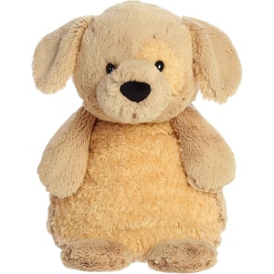 Aurora Cuddly Huggle Pals Patient Pupster Stuffed Animal – Weighted Comfort – Endless Snuggles – Brown 12.5 Inches