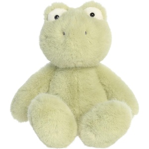 Aurora Playful The Thicket Tales Forget-Me-Not Frog Stuffed Animal – Floppy Characters for Comforting Cuddles – Perfect for Birthdays, Adults and Kids All Ages – Green 12 Inches