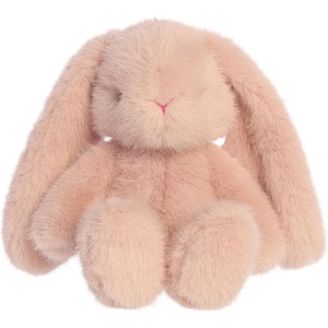 Aurora Playful The Thicket Tales Meadow Bunny Stuffed Animal – Floppy Characters for Comforting Cuddles – Perfect for Birthdays, Adults and Kids All Ages – Pink 11.5 Inches