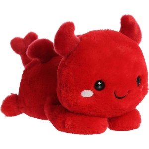 Aurora® Playful Too Cute™ Drexel Devil™ Stuffed Animal – Adorable Characters for Imaginative Play – Perfect for Birthdays, Adults and Kids All Ages – Red 10 Inches