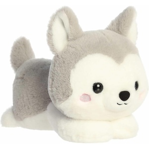 Aurora® Playful Too Cute™ Too Cute Hugo Husky™ Stuffed Animal – Adorable Characters for Imaginative Play – Perfect for Birthdays, Adults and Kids All Ages – Gray 10 Inches