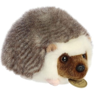 Aurora® Realistic Miyoni® Hedgehog Stuffed Animal – Lifelike Details Make a Cherished Companion – Perfect for Decorating Bedrooms or Classrooms – Brown 6.5 Inches