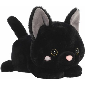 Aurora® Spooky Too Cute™ Bella Black Cat™ Stuffed Animal – Adorable Characters for Imaginative Play – Perfect for Halloween Decorations and Gifts – 9.5 Inches