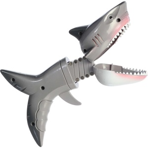 Aurora® Toys Engaging Shark Grabber Toy – Endless Fun – Screen-Free Entertainment – Grey 8 Inches