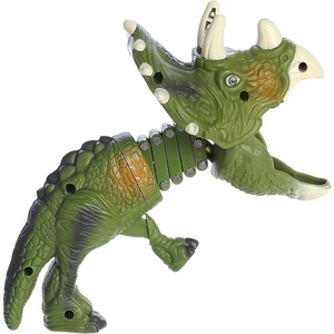 Aurora® Toys Engaging Triceratops Grabber Toy – Endless Fun – Screen-Free Entertainment – Green 7.75 Inches