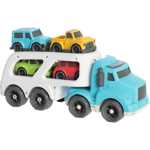 Aurora® Toys Versatile Wheatley™ Car Hauler Toy – Imaginative Play – Unplugged Play – Blue 14 Inches