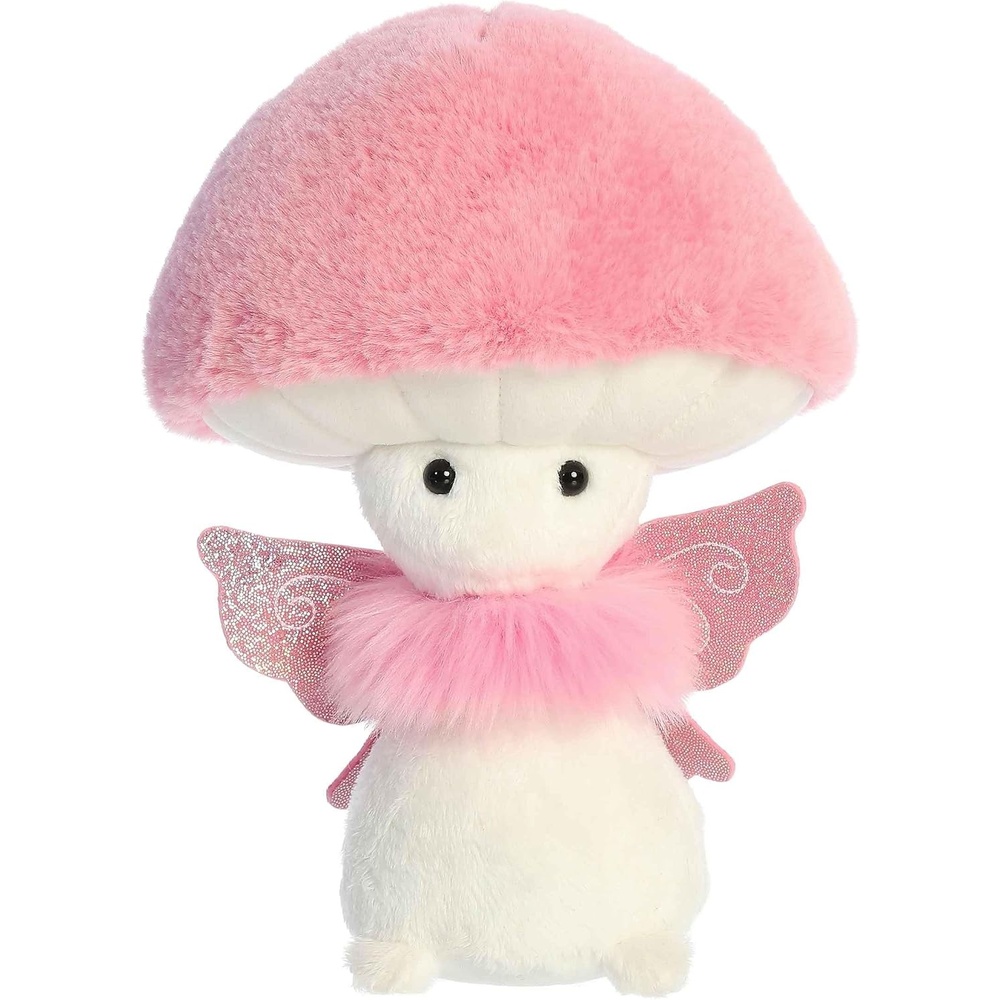 image:imageAurora Vibrant Fungi Friends Fairy Stuffed Animal  Unique Design  Loveable Companions  Pink 9 Inches Small 34302