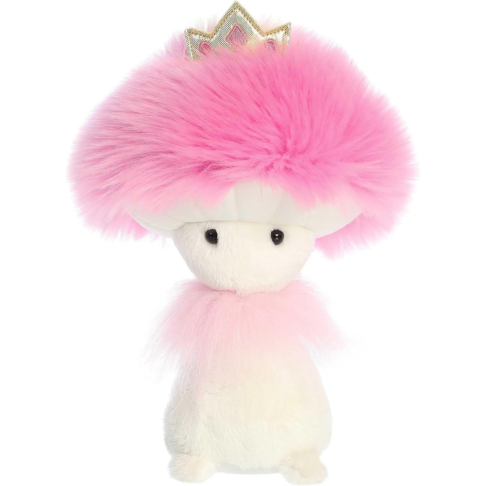 image:imageAurora Vibrant Fungi Friends Princess Stuffed Animal  Unique Design  Loveable Companions  Pink 9 Inches