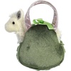 Aurora® Fashionable Fancy Pals™ Foodie Avocado™ Stuffed Animal – Plush with Stylish Purse for Dress Up Fun – Perfect for Kids 3+ Years, Costumes, and Birthdays – Green 7 Inches