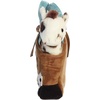 Aurora® Fashionable Fancy Pals™ Giddyup Boot™ Stuffed Animal – Plush with Stylish Purse for Dress Up Fun – Perfect for Kids 3+ Years, Costumes, and Birthdays – White 7.5 Inches