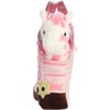 Aurora® Fashionable Fancy Pals™ Giddyup Boot™ Stuffed Animal – Plush with Stylish Purse for Dress Up Fun – Perfect for Kids 3+ Years, Costumes, and Birthdays – Pink 7.5 Inches