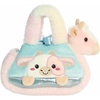 Aurora® Fashionable Fancy Pals™ Peek-A-Boo™ Strawberry Cow Stuffed Animal – Plush with Stylish Purse for Dress Up Fun – Perfect for Kids 3+ Years, Costumes, and Birthdays – Pink 7.5 Inches