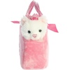 Aurora® Fashionable Fancy Pals™ Princess Kitten™ Stuffed Animal – Plush with Stylish Purse for Dress Up Fun – Perfect for Kids 3+ Years, Costumes, and Birthdays – Multicolor 7.5 Inches