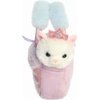 Aurora® Fashionable Fancy Pals™ Princess Kitty™ Stuffed Animal – Mini Plush with Stylish Purse for Dress Up Fun – Perfect for Kids 3+ Years, Costumes, and Birthdays – Crown 8 Inches