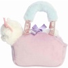 Aurora® Fashionable Fancy Pals™ Princess Kitty™ Stuffed Animal – Mini Plush with Stylish Purse for Dress Up Fun – Perfect for Kids 3+ Years, Costumes, and Birthdays – Crown 8 Inches