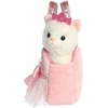 Aurora® Fashionable Fancy Pals™ Princess Kitty™ Tutu Stuffed Animal – Plush with Stylish Purse for Dress Up Fun – Perfect for Kids 3+ Years, Costumes, and Birthdays – White 7 Inches