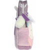 Aurora® Fashionable Fancy Pals™ Rainbow Unicorn™ Boot Stuffed Animal – Plush with Stylish Purse for Dress Up Fun – Perfect for Kids 3+ Years, Costumes, and Birthdays – Purple 7.5 Inches