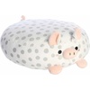 Aurora® Squishy Flapjacks™ Spiffy Spotted Pig™ Stuffed Animal – Perfect for Bringing Comfort to Children – Toys for Bedrooms, Birthday Gifts, and Celebrations – White 12 Inches