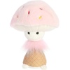 Aurora Vibrant Fungi Friends Ice Cream Stuffed Animal – Unique Design – Loveable Companions – Pink 9 Inches