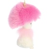 Aurora Vibrant Fungi Friends Princess Stuffed Animal – Unique Design – Loveable Companions – Pink 9 Inches