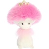 Aurora Vibrant Fungi Friends Princess Stuffed Animal – Unique Design – Loveable Companions – Pink 9 Inches