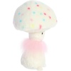 Aurora® Vibrant Fungi Friends™ Vanilla Cupcake Stuffed Animal – Unique Design – Loveable Companions – White 9 Inches
