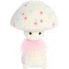 Aurora® Vibrant Fungi Friends™ Vanilla Cupcake Stuffed Animal – Unique Design – Loveable Companions – White 9 Inches