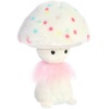 Aurora® Vibrant Fungi Friends™ Vanilla Cupcake Stuffed Animal – Unique Design – Loveable Companions – White 9 Inches