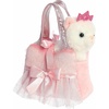 Aurora® Fashionable Fancy Pals™ Princess Kitty™ Tutu Stuffed Animal – Plush with Stylish Purse for Dress Up Fun – Perfect for Kids 3+ Years, Costumes, and Birthdays – White 7 Inches