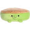 Aurora® Squishy Flapjacks™ Torta Turtle™ Stuffed Animal – Perfect for Bringing Comfort to Children – Toys for Bedrooms, Birthday Gifts, and Celebrations – Green 12 Inches