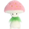 Aurora Vibrant Fungi Friends Strawberry Stuffed Animal – Unique Design – Loveable Companions – Pink 9 Inches