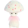 Aurora® Vibrant Fungi Friends™ Vanilla Cupcake Stuffed Animal – Unique Design – Loveable Companions – White 9 Inches