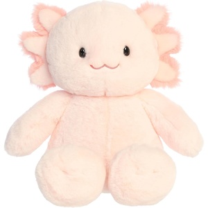 Aurora Cuddly Tumbletoes Axolotl Stuffed Animal – Plushies for Pretend Play and Fun Storytelling – Perfect for Kids All Ages and Animal Loving Adults – Pink 12.5 Inches