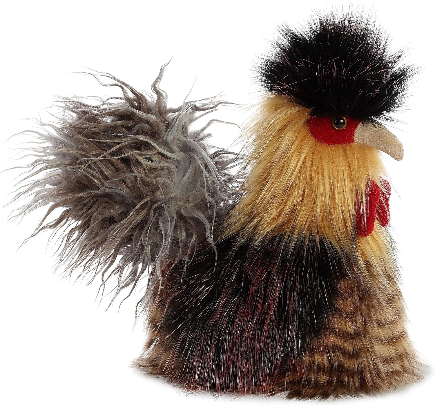 image:imageAurora Exquisite Luxe Boutique Jacques RoosterCockerel Stuffed Animal  Luxurious Elegance  Sensory Delight  Multicolor 105 Inches