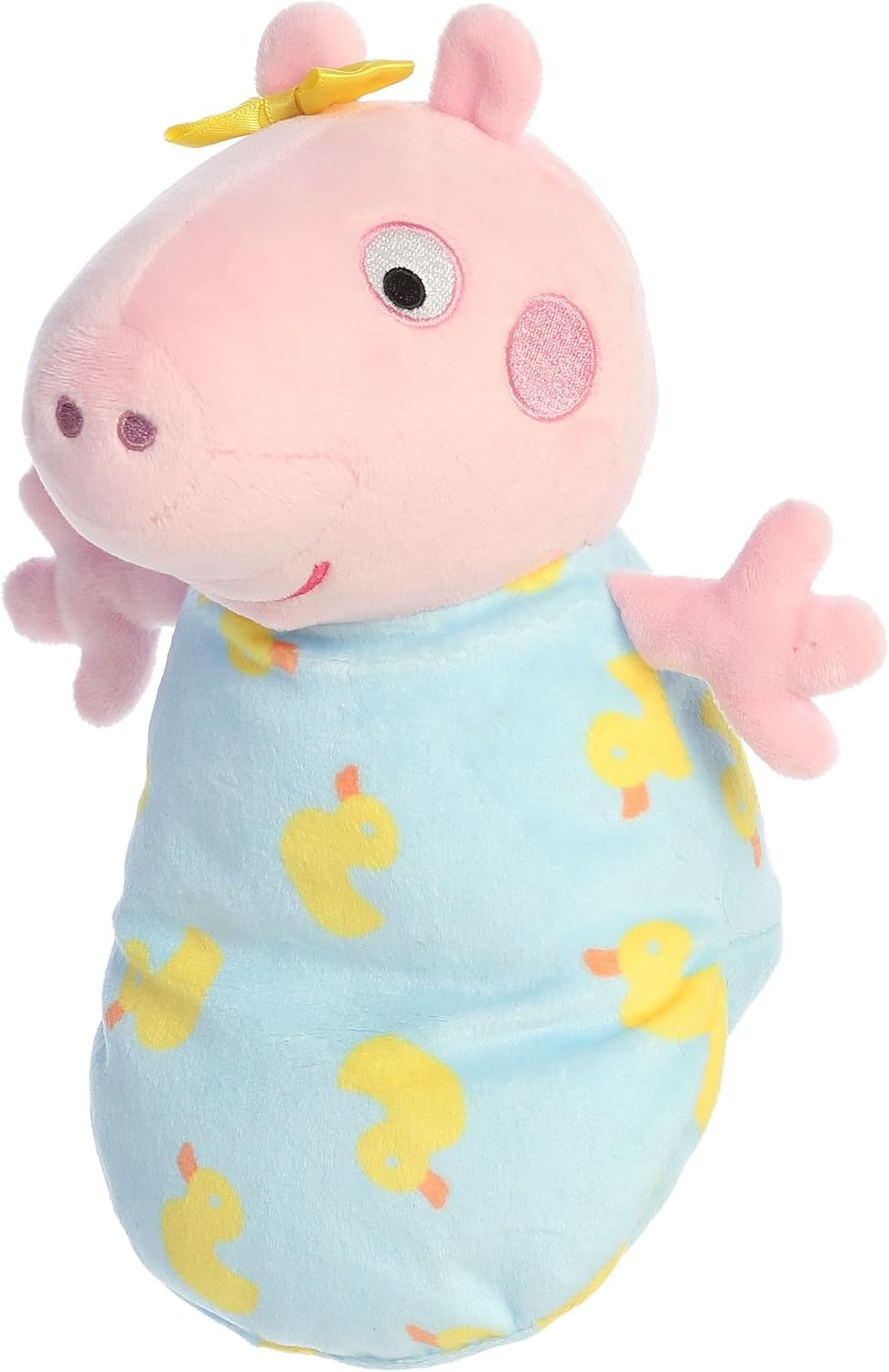 image:imageAurora Playful Peppa Pig Baby Evie in Swaddle Stuffed Animal Officially Licensed Toys for All Fans Perfect for Birthdays Adults and Kids All Ages Pink 6 Inches