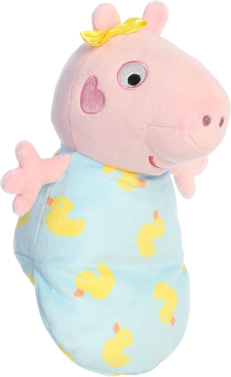 image:imageAurora Playful Peppa Pig Baby Evie in Swaddle Stuffed Animal Officially Licensed Toys for All Fans Perfect for Birthdays Adults and Kids All Ages Pink 6 Inches