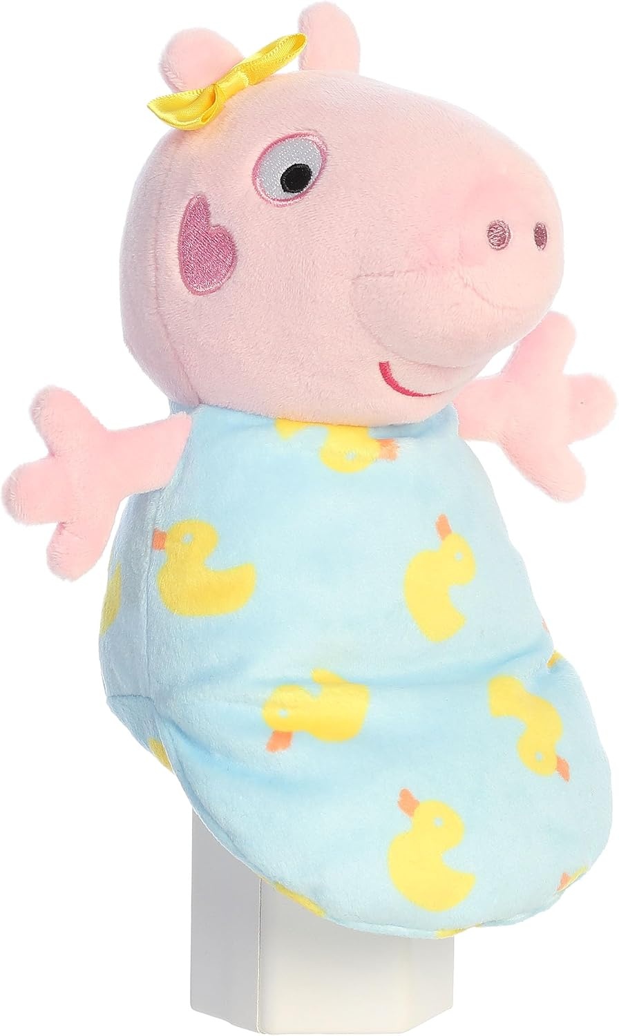 image:imageAurora Playful Peppa Pig Baby Evie in Swaddle Stuffed Animal Officially Licensed Toys for All Fans Perfect for Birthdays Adults and Kids All Ages Pink 6 Inches
