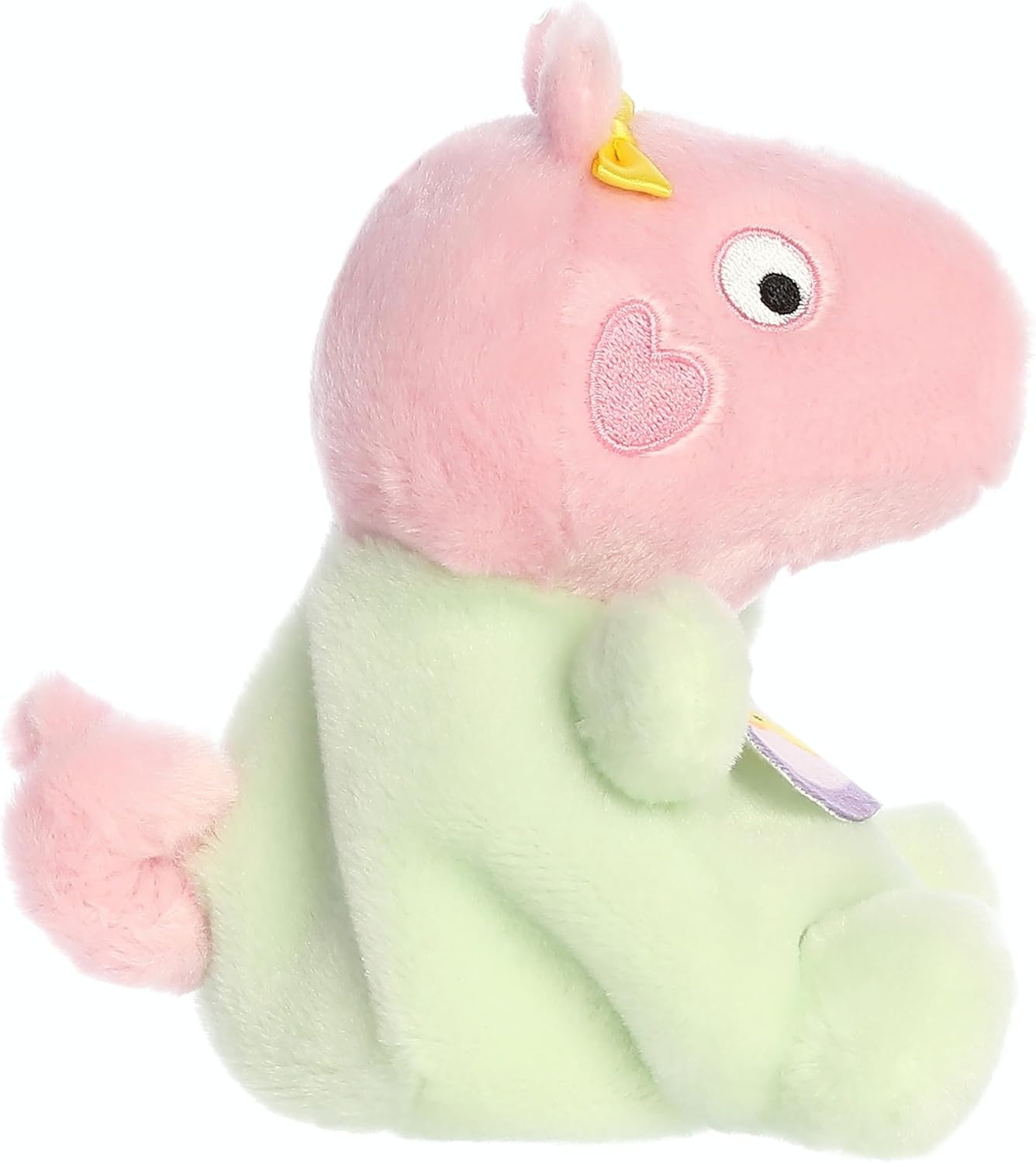 image:imageAurora Playful Peppa Pig Baby Evie with Bib Palm Pals Stuffed Animal Officially Licensed Toys for All Fans Perfect for Birthdays Adults and Kids All Ages Pink 5 Inches
