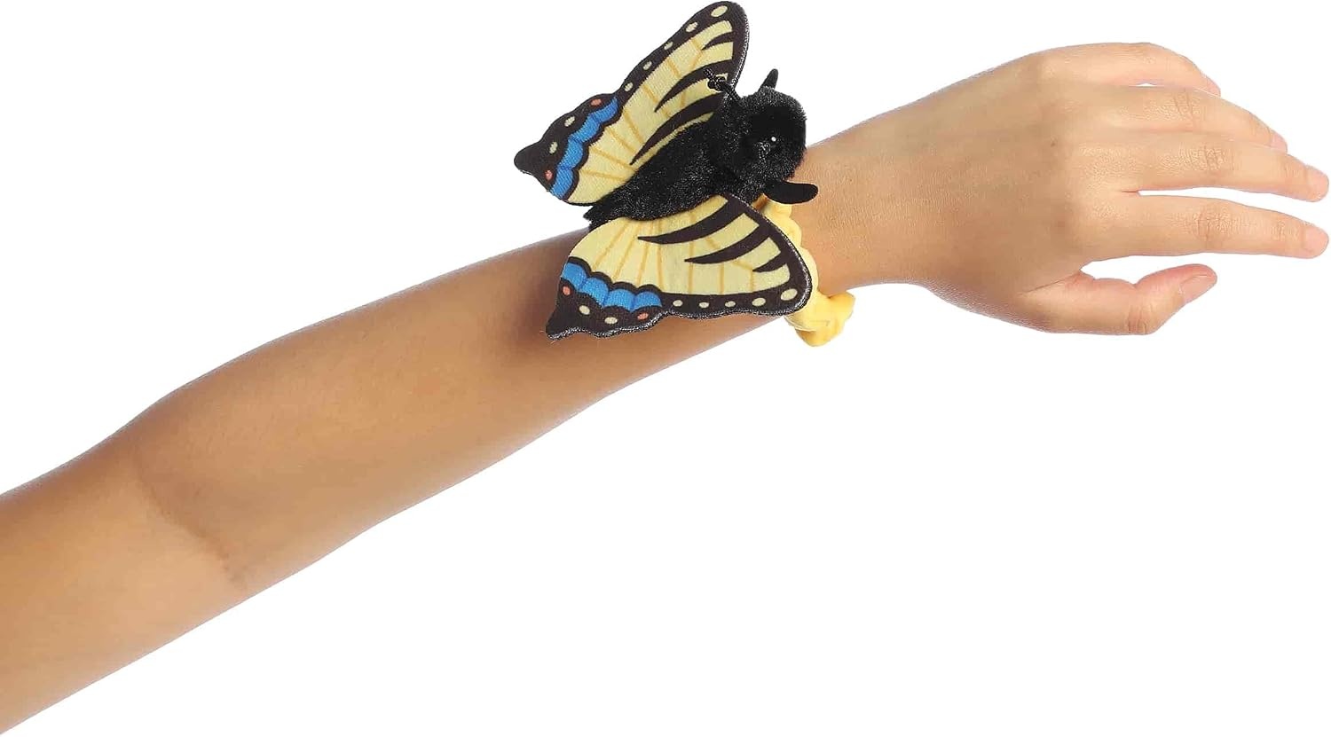 image:imageAurora Vibrant Wrist Fliers Tiger Swallowtail Butterfly Stuffed Animal EyeCatching Designs to Wear Perfect for Kids 3 Years and Animal Loving Adults Yellow 5 Inches