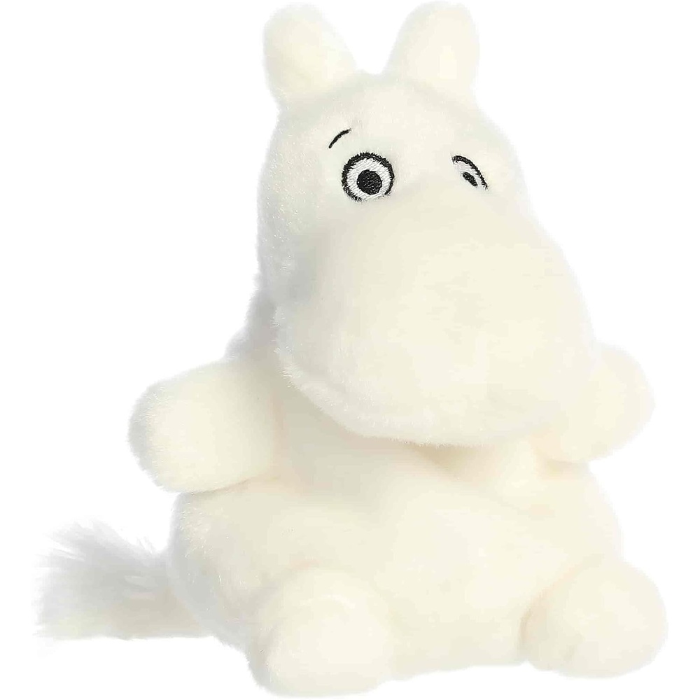 image:imageAurora Adorable Moomin Palm Pals Stuffed Animal  Officially Licensed Plush for Cherished Companion  Ideal Gift for Adults and Kids  White 5 Inches