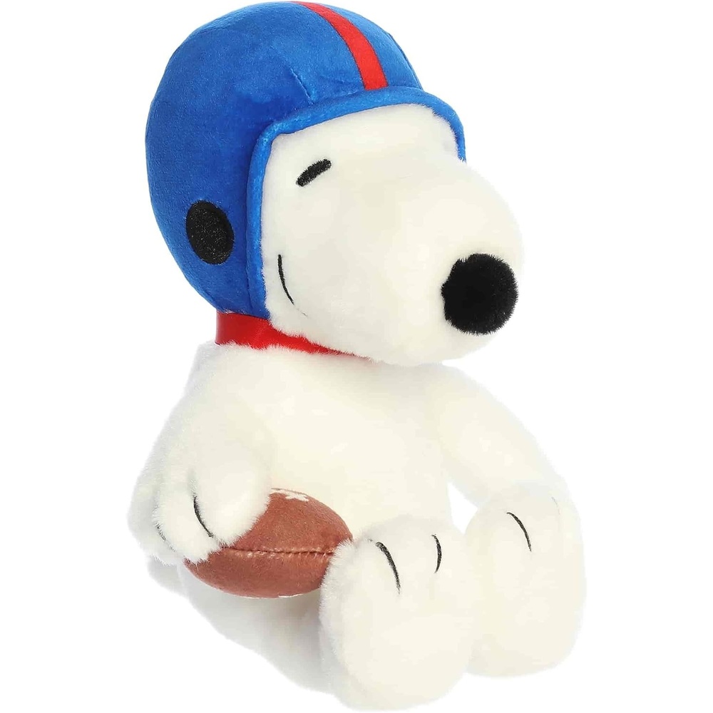 image:imageAurora Adorable Peanuts Football Snoopy Stuffed Animal  Officially Licensed Toys for All Snoopy Fans  Nostalgic Gift for Adults and Birthday Celebrations  White 8 Inches