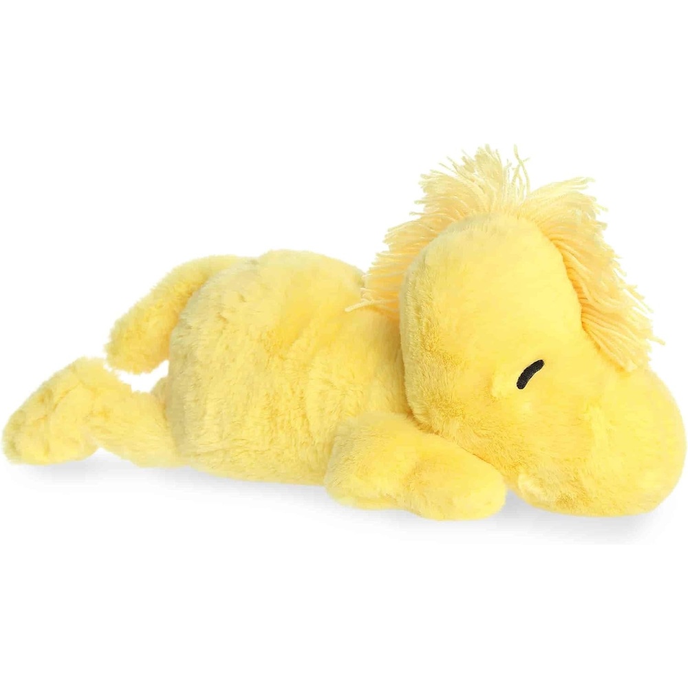 image:imageAurora Adorable Peanuts Huggable Woodstock Stuffed Animal  Officially Licensed Toys for All Snoopy Fans  Nostalgic Gift for Adults and Birthday Celebrations  Yellow 185 Inches
